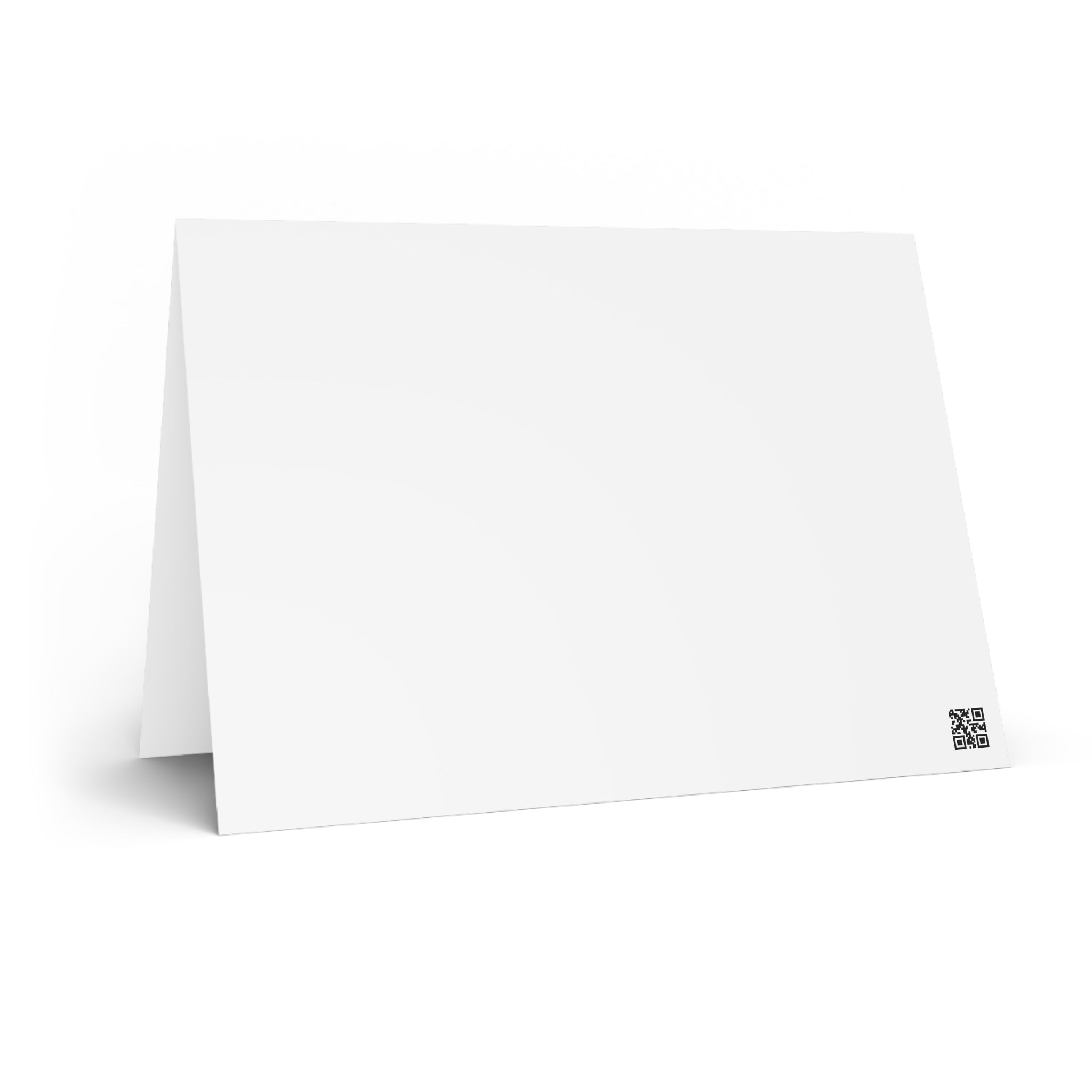 Egrets at Dawn Greeting Card — Watercolor Nature Note Card