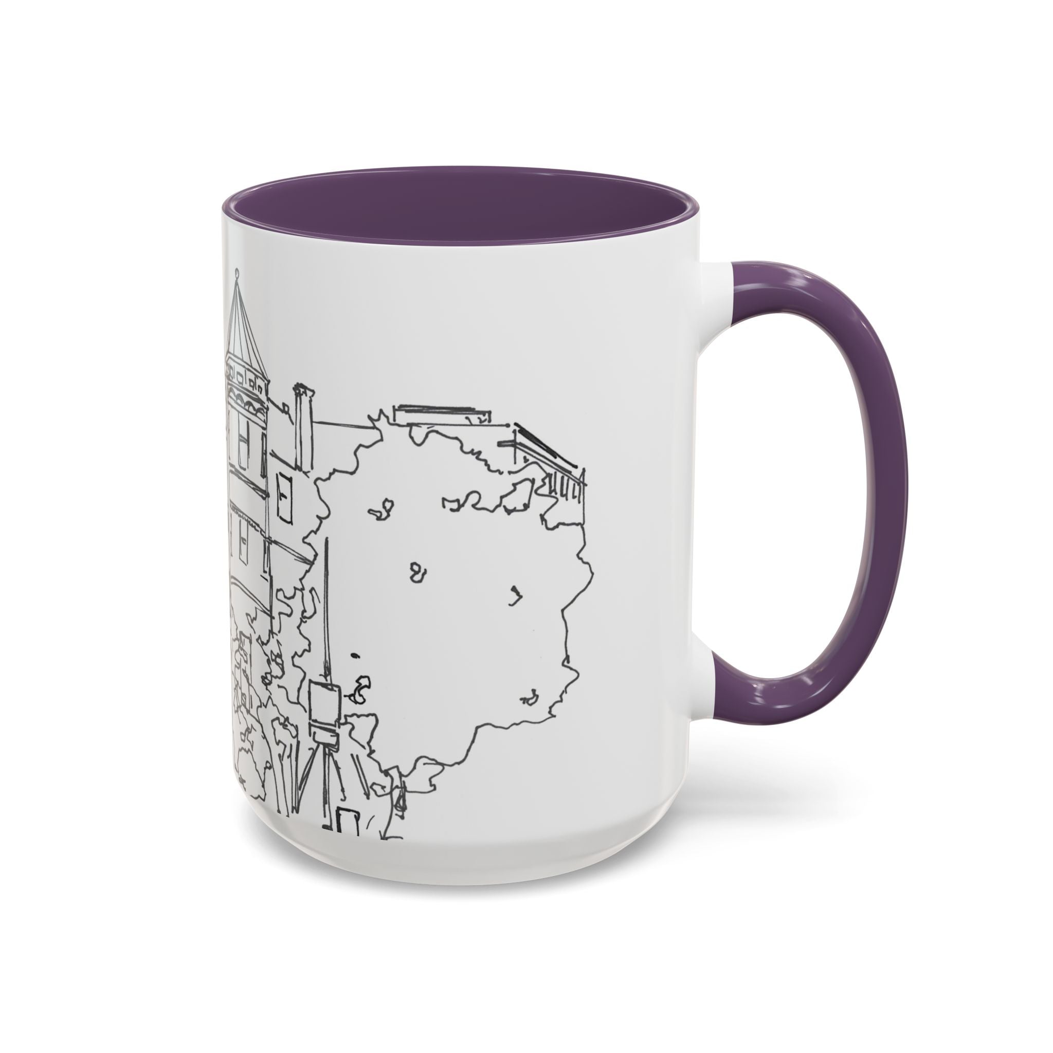 Logan Circle - Washington DC - Accent Coffee Mug (11, 15oz)