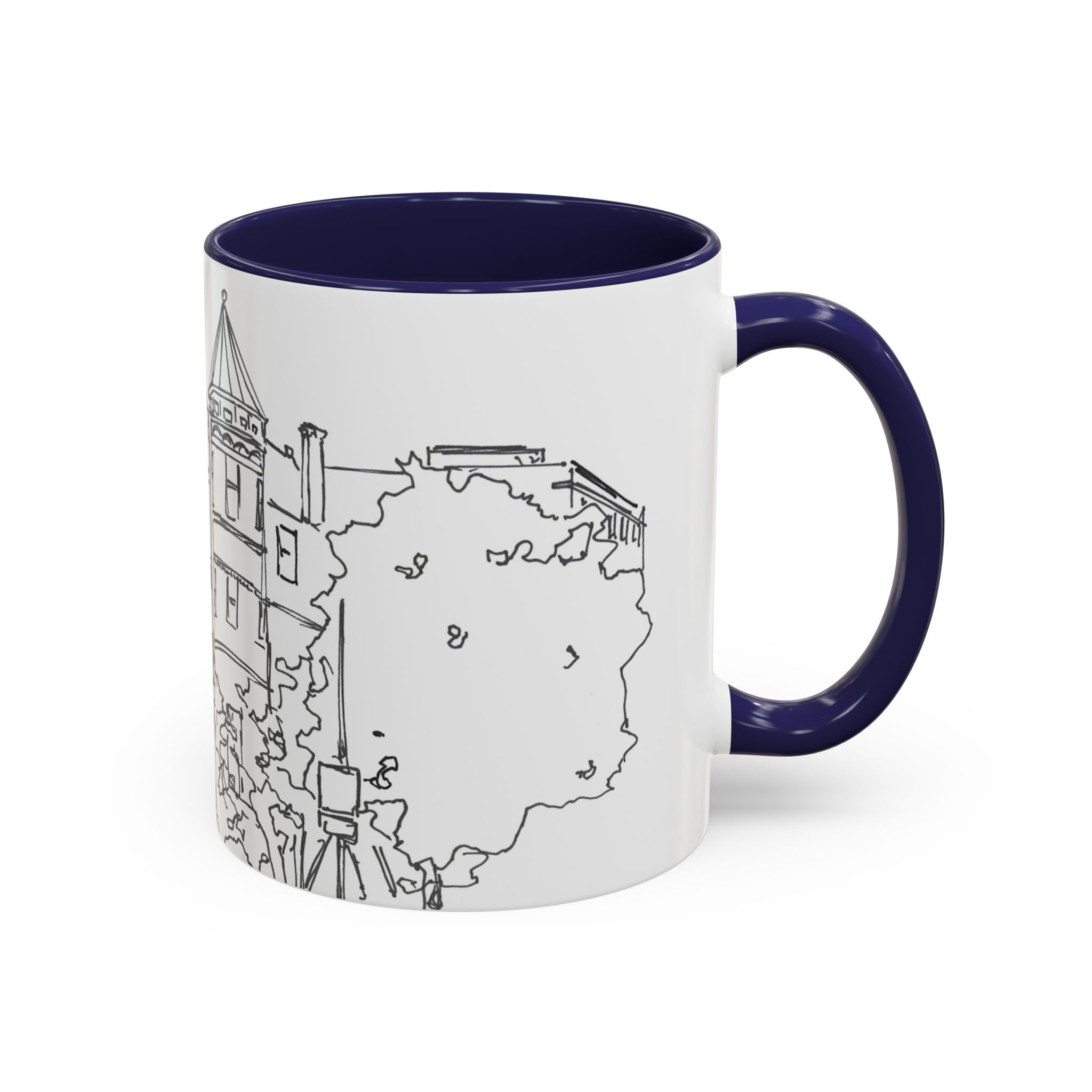 Logan Circle - Washington DC - Accent Coffee Mug (11, 15oz)