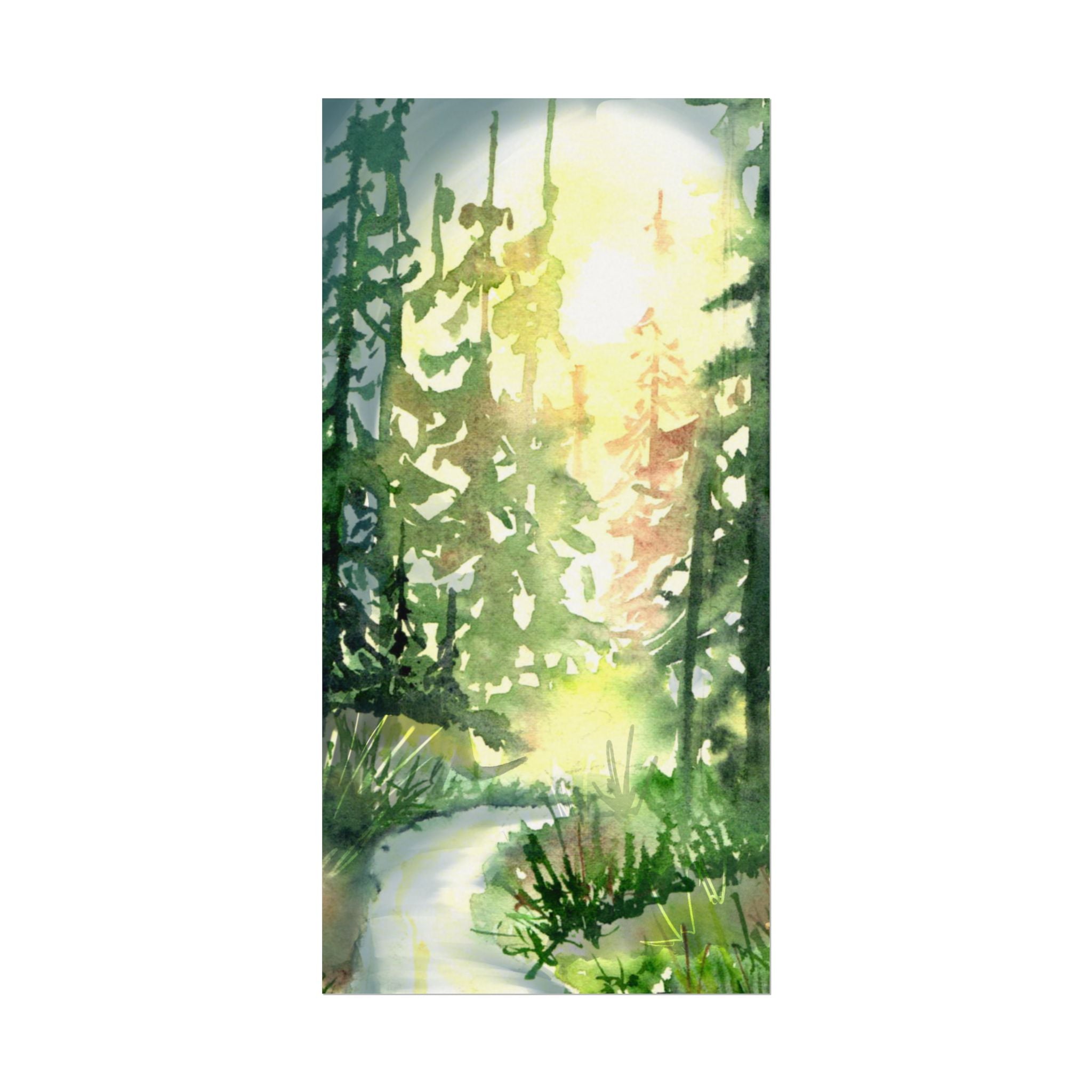 Forest Glow - Matte Poster