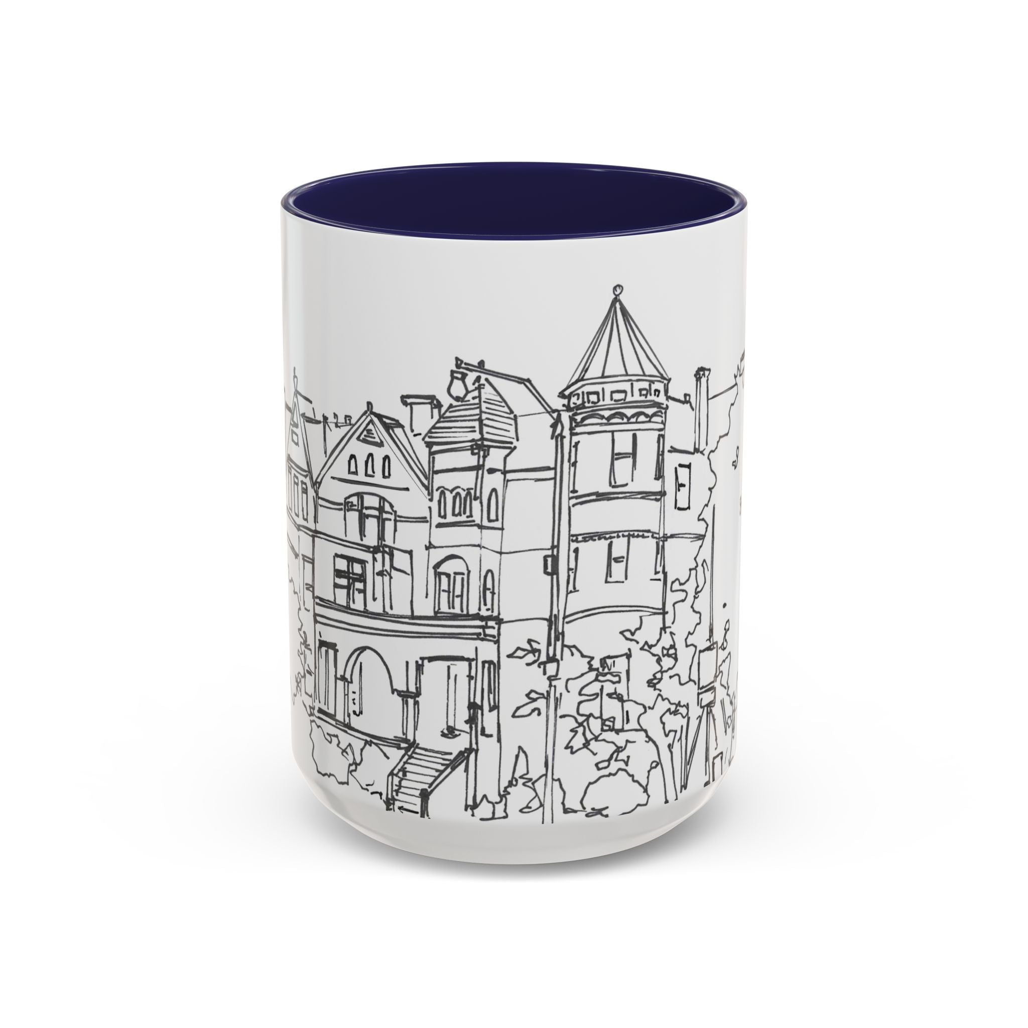 Logan Circle - Washington DC - Accent Coffee Mug (11, 15oz)