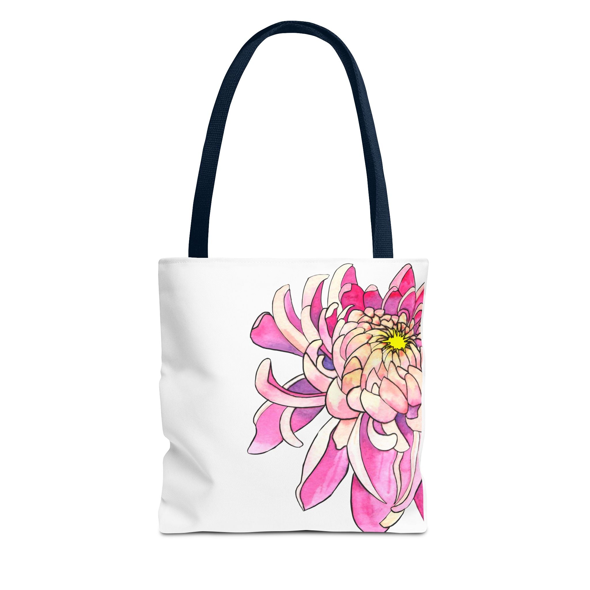 Pink Dahlia Tote Bag