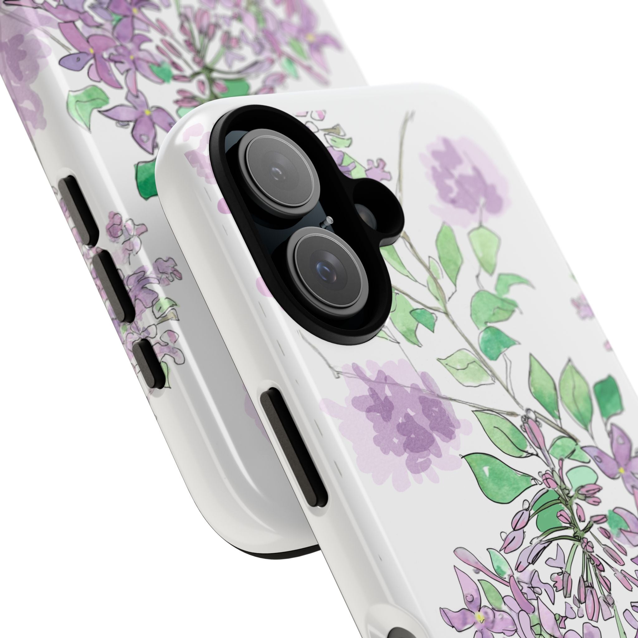 Lilac Watercolor Tough Case — Floral Spring Phone Case