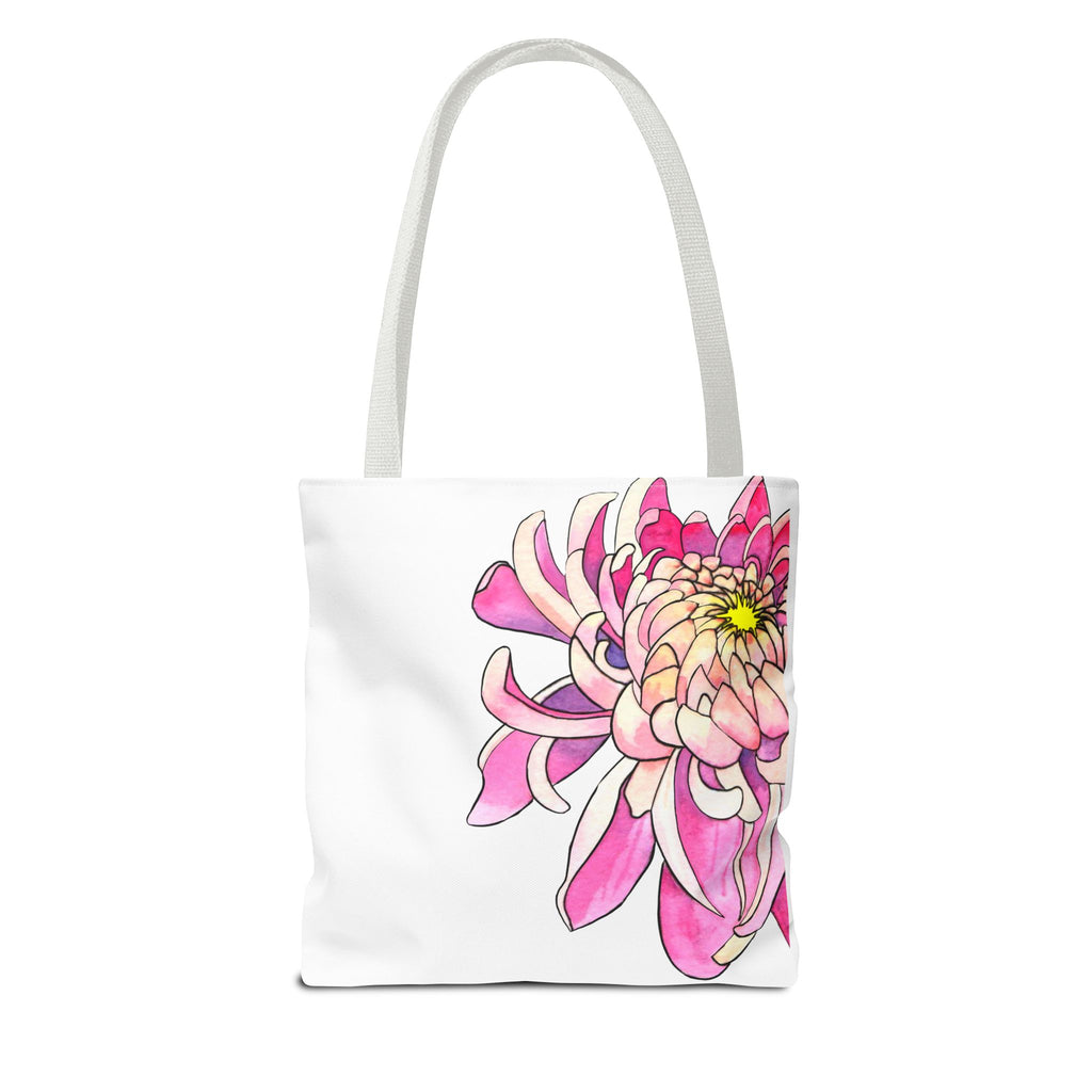 Pink Dahlia Tote Bag