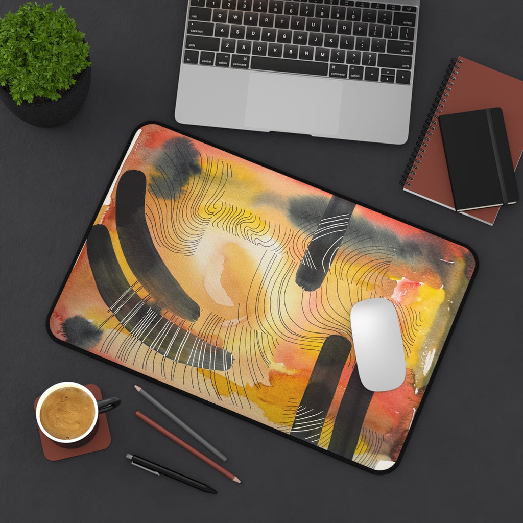 Abtract Watercolor Computer Mat