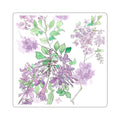 Lilac Watercolor Sticker — Floral Spring Vinyl Decal